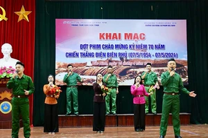 Bắc Ninh khai mạc đợt phim chào mừng Kỷ niệm 70 năm Chiến thắng Điện Biên Phủ. 