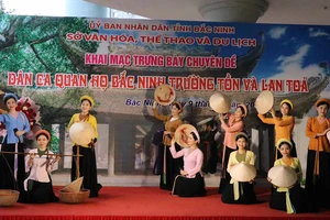 Chuyên đề "Dân ca Quan họ Bắc Ninh - Trường tồn và lan tỏa" sẽ được trưng bày tại Bảo tàng Bắc Ninh đến tháng 12/2024.