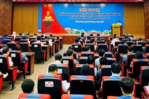 Hội nghị triển khai thực hiện sắp xếp các đơn vị hành chính cấp xã tỉnh Hải Dương giai đoạn 2023-2025.