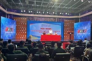 Hội nghị “Trao đổi kinh nghiệm, kỹ năng sáng tác tác phẩm báo chí về xây dựng Đảng năm 2024” ngày 1/4 tại Lào Cai.