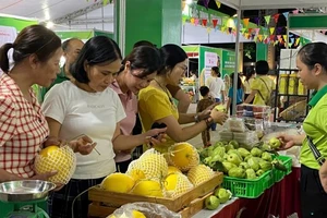 Quảng bá trái cây, nông sản các địa phương tới người tiêu dùng Thủ đô.