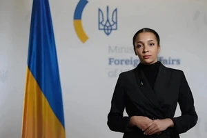 Bộ Ngoại giao Ukraine giới thiệu người phát ngôn AI. Ảnh: kyivpost.com