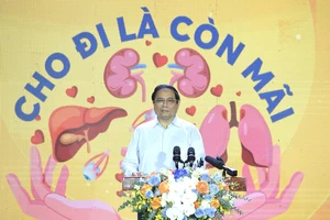 Thủ tướng Phạm Minh Chính phát biểu ý kiến tại buổi lễ.