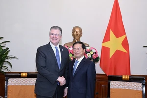 Bộ trưởng Ngoại giao Bùi Thanh Sơn tiếp Trợ lý Ngoại trưởng Hoa Kỳ Daniel Kritenbrink.