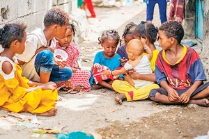 Trẻ em ở thành phố Aden, Yemen. Nguồn: Liên hợp quốc