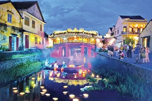 Phố cổ Hội An (Quảng Nam) điểm đến thu hút du khách hàng đầu của Việt Nam. (Ảnh: TRỌNG KHANG)