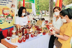 Sản phẩm mật ong OCOP 3 sao của huyện Ia Grai được giới thiệu, quảng bá trong các hoạt động xúc tiến thương mại và luôn được thị trường đón nhận.