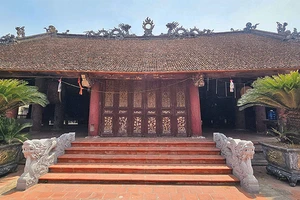  Đình Bích Chu gần 300 tuổi được giữ gìn nguyên trạng.