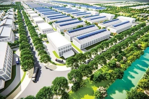 Mô hình Khu công nghiệp Hiệp Thạnh rộng gần 500ha tại Tây Ninh.