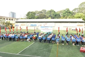 Các đội thi đấu tham gia Hội thao công nhân-viên chức-lao động VRG năm 2024 tại Thành phố Hồ Chí Minh.