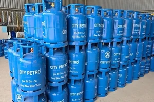 Giá gas tăng do mức tăng giá gas nhập khẩu và tỷ giá USD.