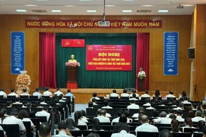 Quang cảnh Hội nghị Hội nghị tổng kết công thuế