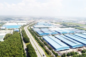Khu công nghiệp Nam Tân Uyên tại tỉnh Bình Dương.
