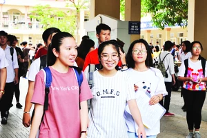 Năm 2024, Hà Nội có 109.078 thí sinh đăng ký dự thi tốt nghiệp THPT. Ảnh: SONG ANH