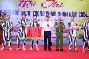 Nhiều phạm nhân đã nhận thức tốt hơn nhờ đọc sách. (Ảnh do thư viện tỉnh Thanh Hóa cung cấp)