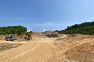 Việc khai thác khoáng sản của Công ty trách nhiệm hữu hạn Lý Tuấn tại mỏ đất Dông Cây Dừa (xã Bình Nguyên, huyện Bình Sơn) có nhiều sai phạm.