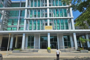 Sở Y tế trong Trung tâm Hành chính tỉnh Bà Rịa-Vũng Tàu.