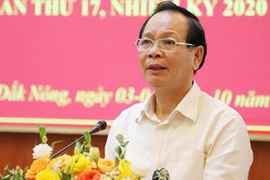 Bí thư Tỉnh ủy Đắk Nông Ngô Thanh Danh.