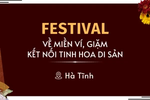 [Infographic] Nhiều hoạt động đặc sắc tại Festival “Về miền Ví, Giặm - Kết nối tinh hoa di sản”