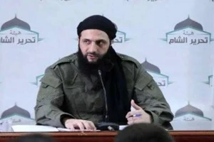 Lãnh đạo phe đối lập Syria Ahmed al-Sharaa. (Ảnh: IRNA/TTXVN)