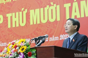 Phó Chủ tịch Quốc hội Nguyễn Đức Hải phát biểu chỉ đạo tại kỳ họp