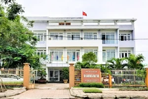 Trụ sở của Sở Giáo dục và Đào tạo Quảng Nam, nơi xảy ra nhiều sai phạm trong mua sắm thiết bị dạy ngoại ngữ do AIC thực hiện.
