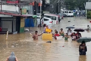 [Video] Siêu bão Yagi gây ngập lụt nặng ở Philippines