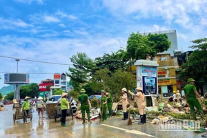 Thành phố Tuyên Quang dần ổn định sau trận lũ lụt lịch sử