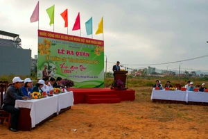 Lễ ra quân Tết trồng cây “Đời đời nhớ ơn Bác Hồ” Xuân Giáp Thìn năm 2024 tại Đà Nẵng.
