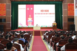 Hội nghị đối thoại dân chủ tại Lữ đoàn 171 Hải quân