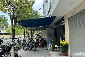 Cơ sở giáo dục nhóm trẻ Cầu Vồng (số 83 đường Tôn Quang Phiệt, phường An Hải Bắc, quận Sơn Trà, thành phố Đà Nẵng) hoạt động không phép. (Ảnh: ANH ĐÀO)