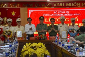 Đà Nẵng công bố thành lập Trung tâm Thông tin chỉ huy Công an Đà Nẵng. (Ảnh: ANH ĐÀO)