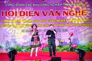 Tiết mục dự thi của các đơn vị tại Hội diễn.