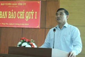 Đồng chí Trần Thượng Chí, Tỉnh ủy viên, Giám đốc Sở Giao thông vận tải được chỉ định giữ chức vụ Bí thư Huyện ủy Long Đất nhiệm kỳ 2020-2025.