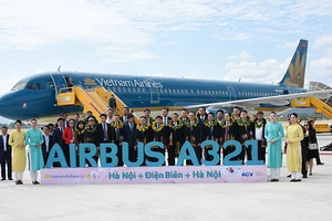 Sau khi nâng cấp, Cảng Hàng không Điện Biên chính thức đón máy bay Airbus A321 từ ngày 2/12/2023.