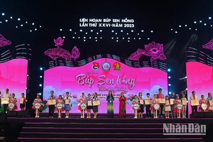 Bế mạc Liên hoan Búp Sen hồng lần thứ 26 năm 2023.