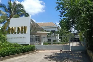 Công ty trách nhiệm hữu hạn Golden tại khu công nghiệp Tam Phước.