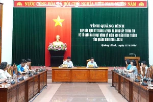 Quang cảnh buổi họp báo.