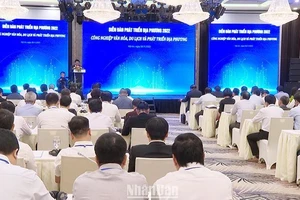 Quang cảnh Diễn đàn Phát triển địa phương 2022.