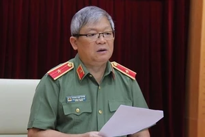 Thiếu tướng Hoàng Anh Tuyên, Phó Chánh Văn phòng Bộ, Người phát ngôn Bộ Công an. (Ảnh: Bộ Công an)