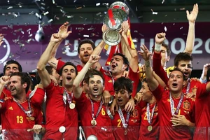 Tây Ban Nha lên ngôi vương EURO năm 2012. (Ảnh: EURO 2024)