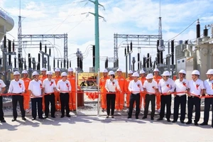 Khánh thành công trình Trạm biến áp 110 kV Yên Lạc.