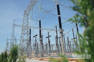 Toàn cảnh Trạm biến áp 500kV Thanh Hóa.