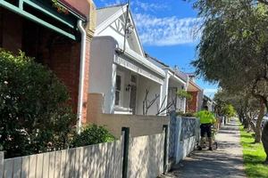 Các căn nhà phố ở Leichhardt, Sydney. (Ảnh: Reuters) 