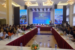 Đại diện 8 Đài Phát thanh-Truyền hình các tỉnh Tây Bắc về dự tổng kết thi đua cụm tại Lai Châu.