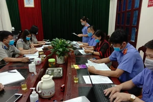 Viện kiểm sát nhân dân huyện Phú Bình đã công bố Quyết định trực tiếp kiểm sát hoạt động thi hành án dân sự đối với Chi cục thi hành án dân sự huyện. Ảnh: thads.moj.gov.vn.
