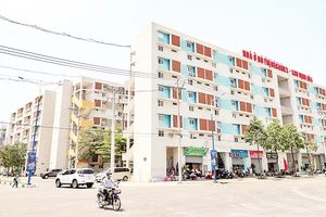 Dự án nhà ở xã hội Becamex tại phường Định Hòa, thành phố Thủ Dầu Một, tỉnh Bình Dương. Ảnh | NHẬT BĂC