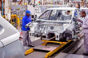 Một nhà máy sản xuất ô-tô tại Nam Phi. (Ảnh FREIGHT NEWS)