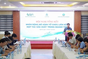 Toàn cảnh hội nghị.