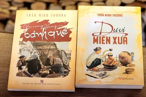 Bìa hai tác phẩm mới của tác giả Trần Minh Thương.